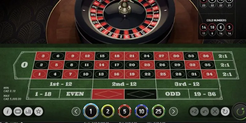 Nghiên cứu chi tiết các lựa chọn cược trong Roulette