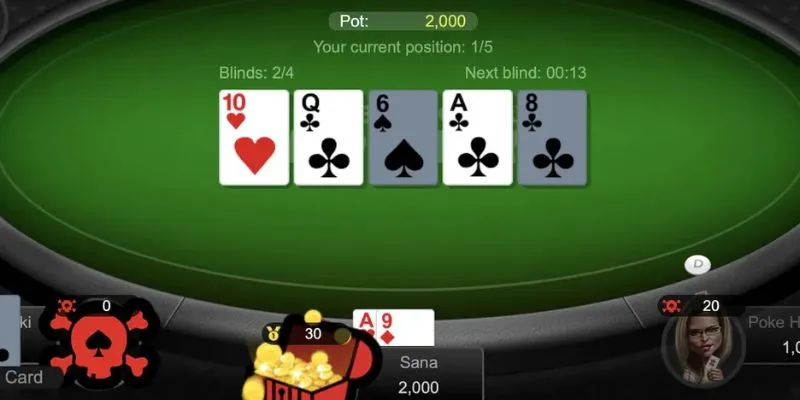 Phân loại các tay bài trong poker 