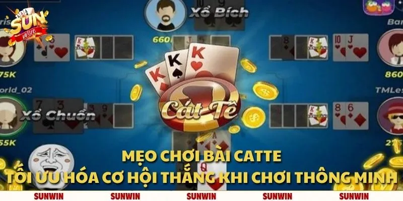 Mẹo chơi bài catte: Tối ưu hóa cơ hội thắng khi chơi thông minh